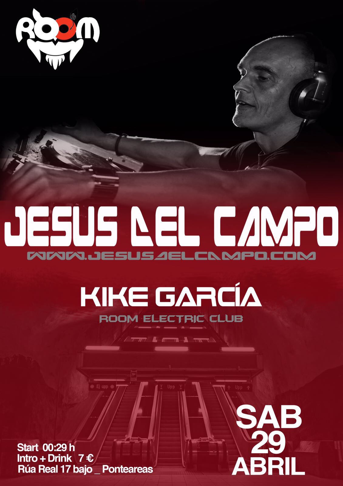 flyer Room 29 abr 2017 jesus del campo flyer Room 29 abr 2017 jesus del campo