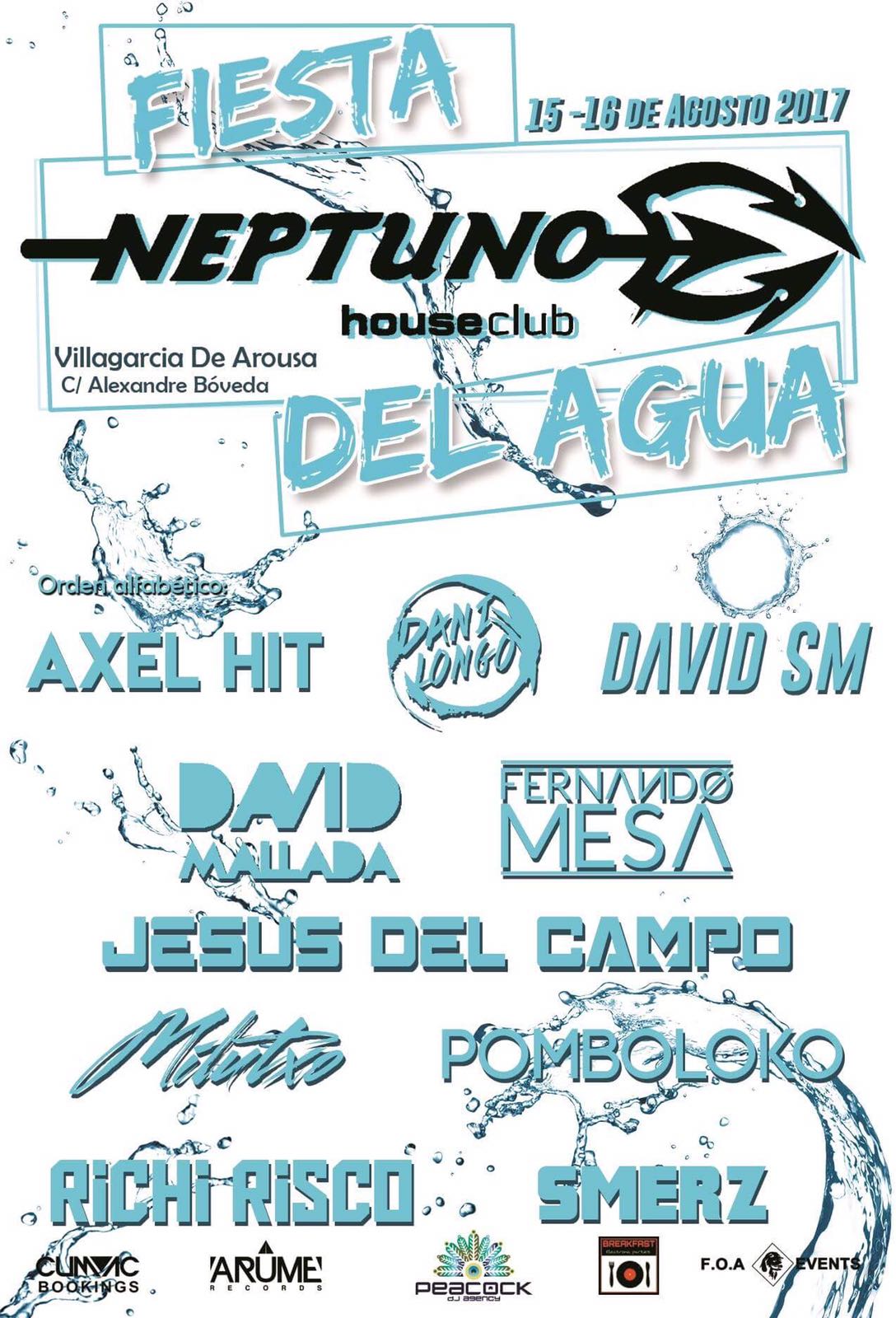 Flyer Fiesta del Agua Neptuno 15 ago 2017 jesus del campo Flyer Fiesta del Agua Neptuno 15 ago 2017 jesus del campo