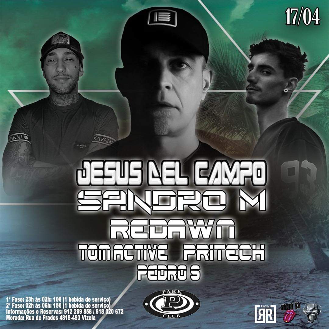 flyer Park Club 17 abr 2022 jesus del campo
