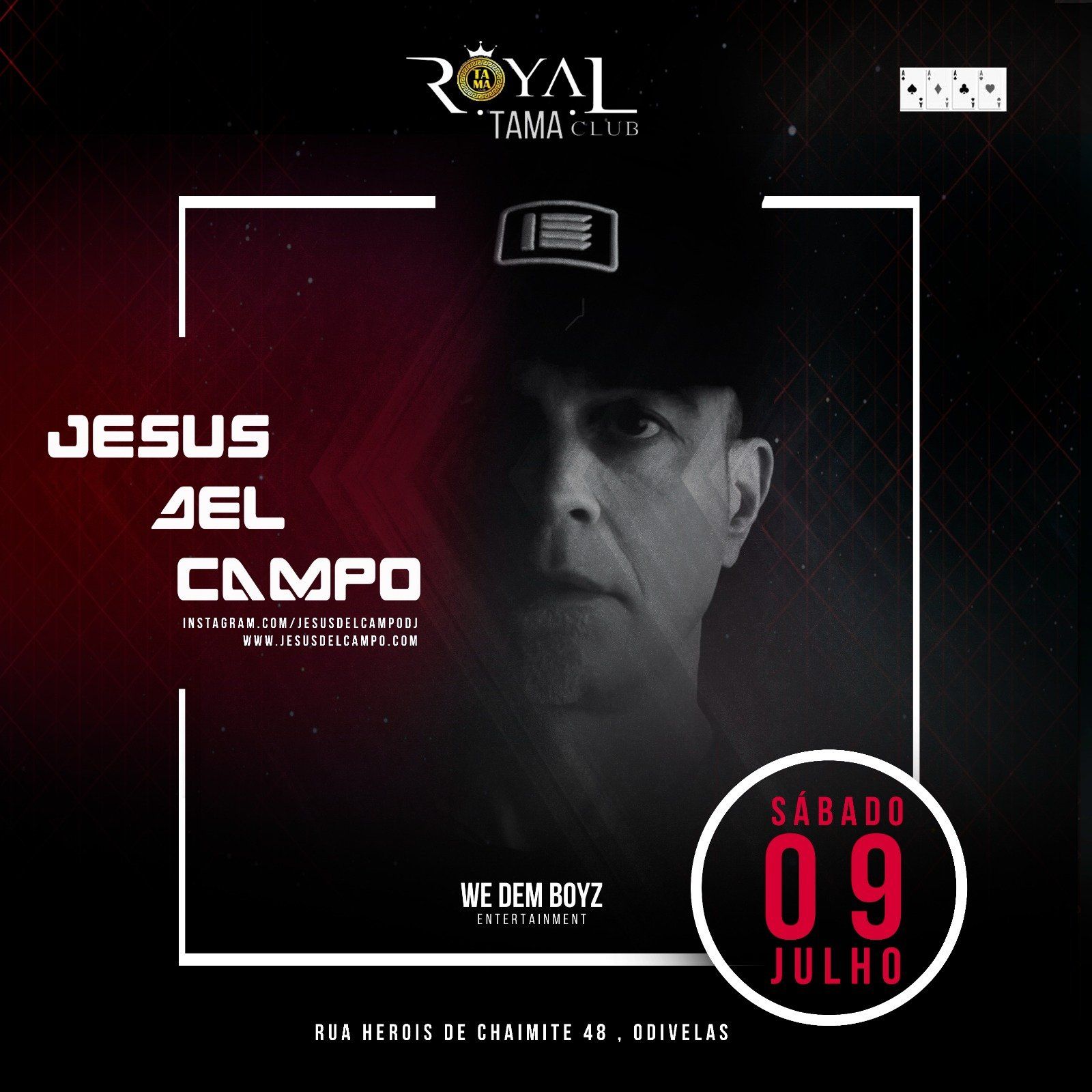 flyer Royal Tama Club 09 jul 2022 Jesus del campo